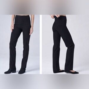 Franne Golde Magic Miracle Pants Black Classic Lite Pull On Stretch USA Made 16